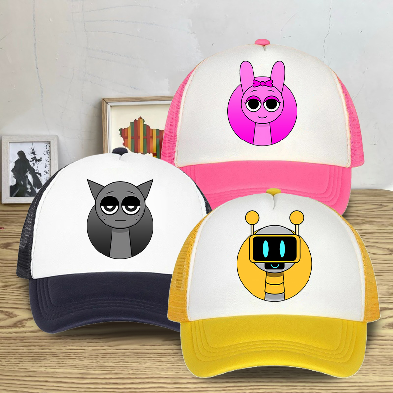 Street Fashion Hats - Sprunki verão malha boné de beisebol