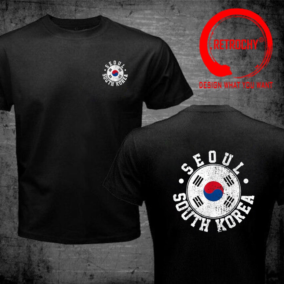 Street Fashion Seoul - Camiseta Masculina com Design Divertido Vintage