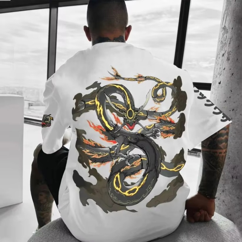 Street Fashion Hats - Pokémon anime 2025 verão harajuku camiseta
