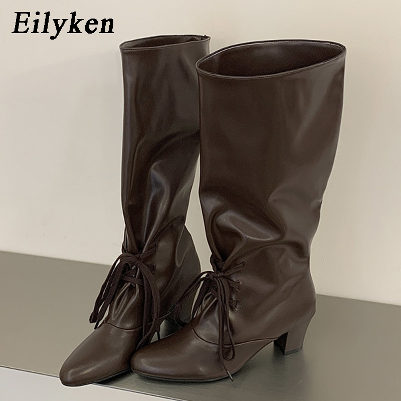 Street Fashion Ladies - Botas Modernas de Inverno Eilyken para