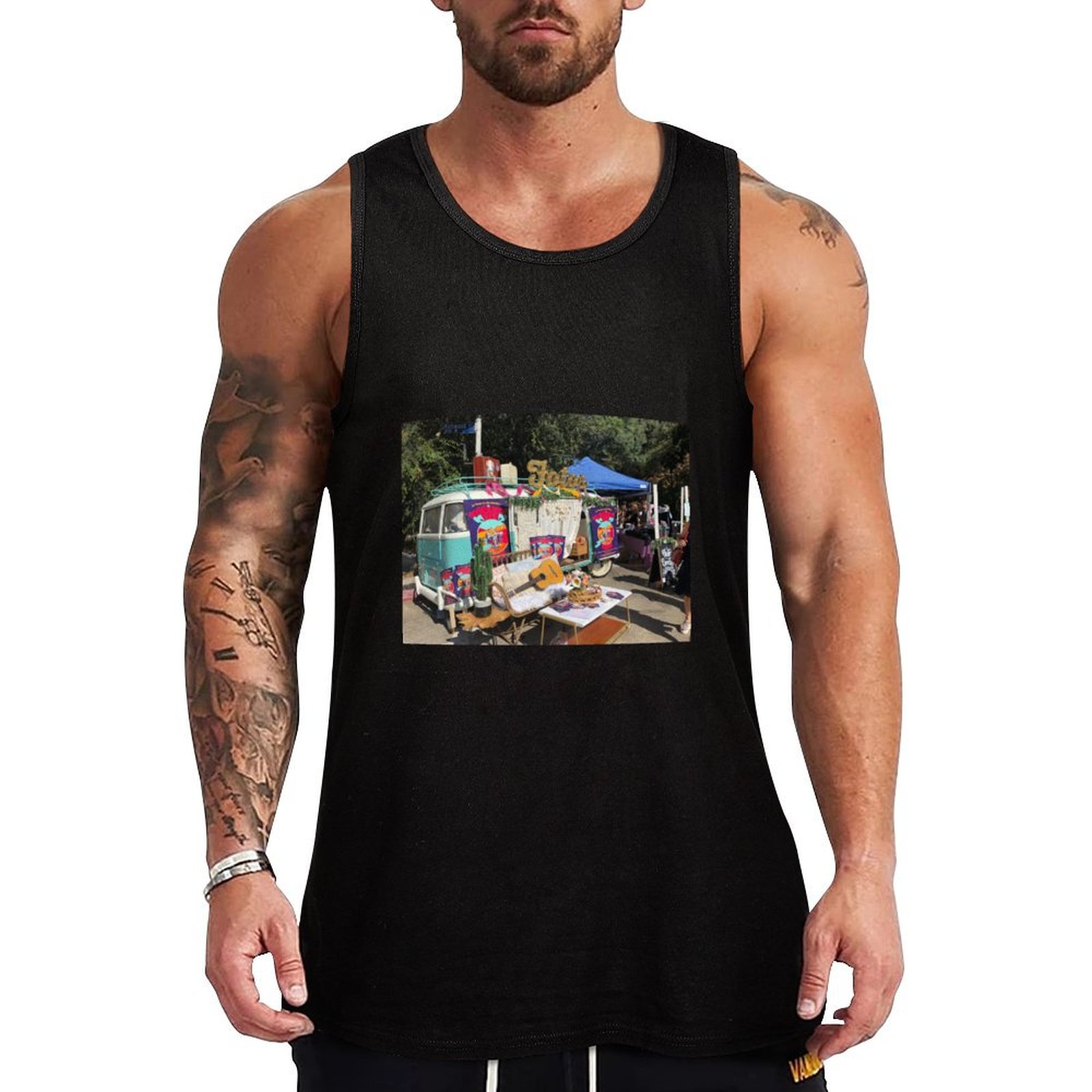 Street Fashion California - Camiseta regata Love Street Laurel Canyon
