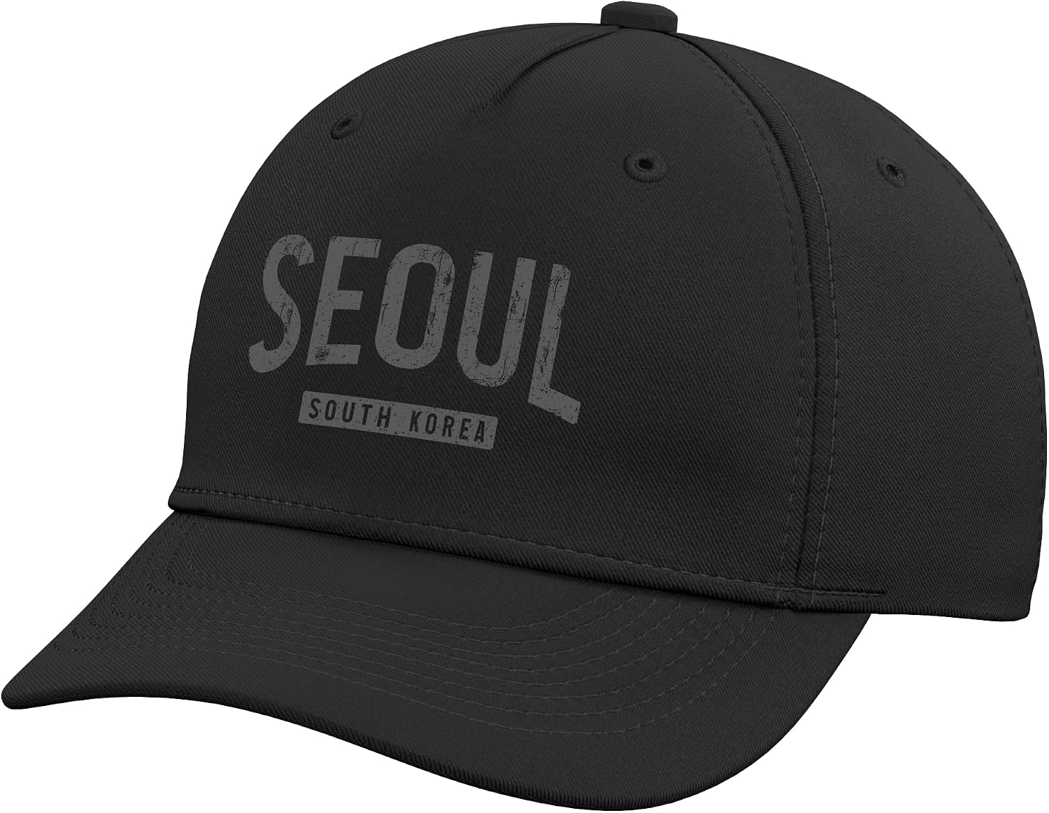 Street Fashion Seoul - Boné de Beisebol Ajustável de Moda