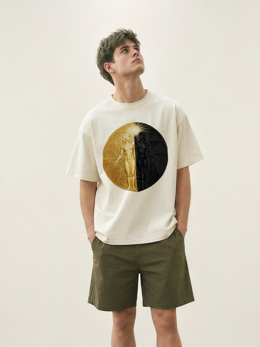 Street Fashion Asian - Camisetas Masculinas com Estampa de Plantas