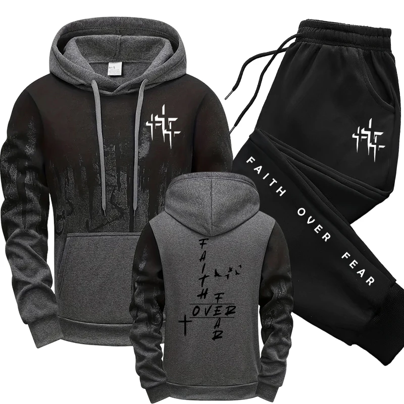Street Fashion Art - Conjunto de Agasalho Masculino 2 Peças:
