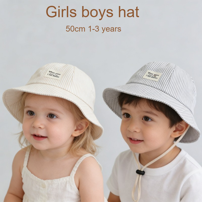 Street Fashion Hats - Chapéu de Sol Infantil Fofo para