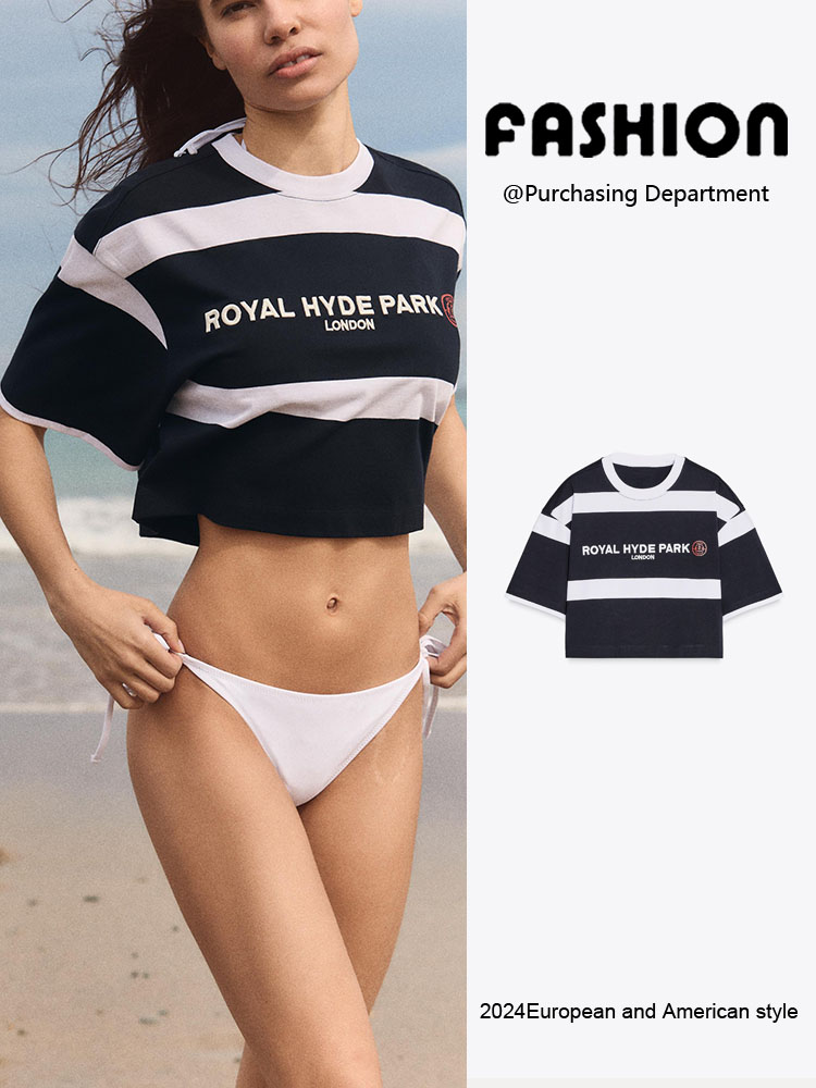 Street Fashion In London - Nova Coleção Primavera: Camiseta Feminina Moderna