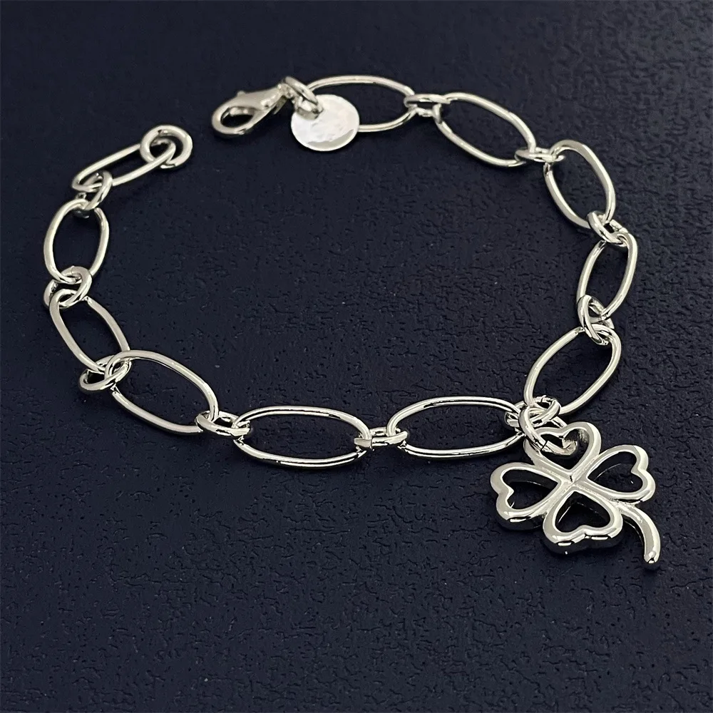 Street Fashion Kpop - Pulseiras de trevo de quatro folhas