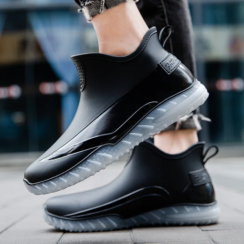 Street Fashion Style Male - Moda masculina novos sapatos à prova