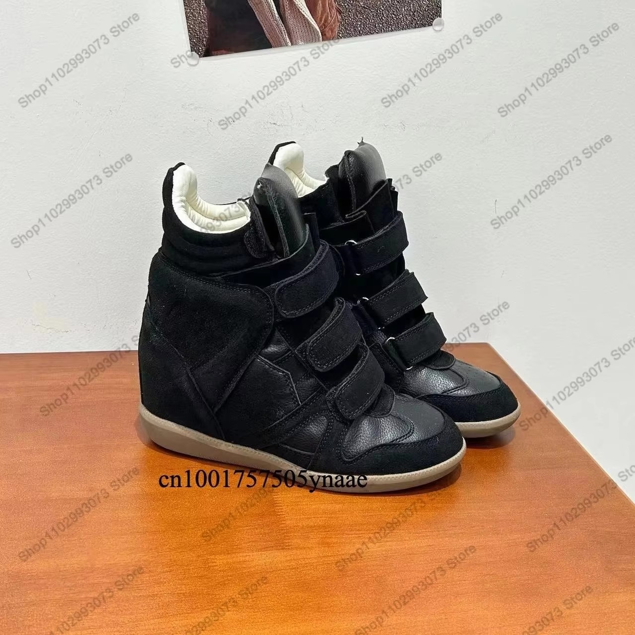 Street Fashion Ladies - Tênis Feminino Cano Alto com Salto
