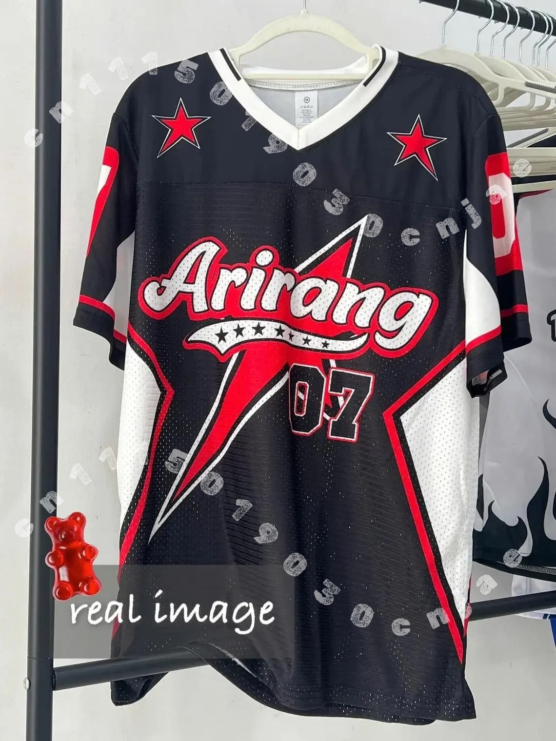 Camisa de Futebol Inspirada em - Street Fashion Kpop avaliação e preço