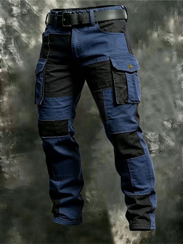 Calças Cargo Masculinas de Alg - Street Fashion Art avaliação e preço