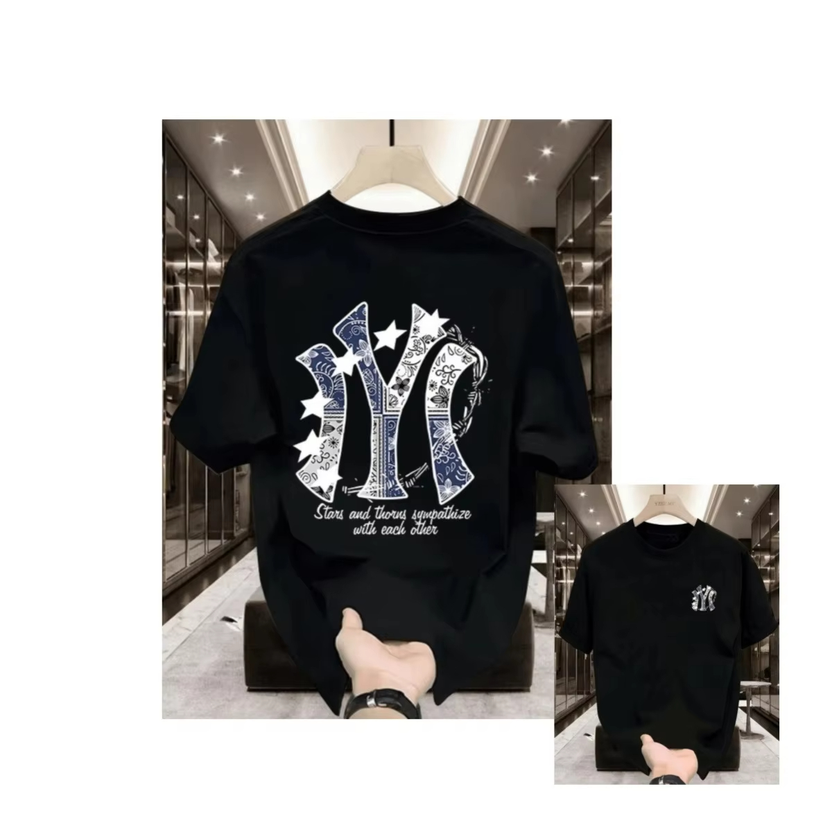 Camiseta Casual com Logo Espor - Street Fashion Brand Logo avaliação e preço