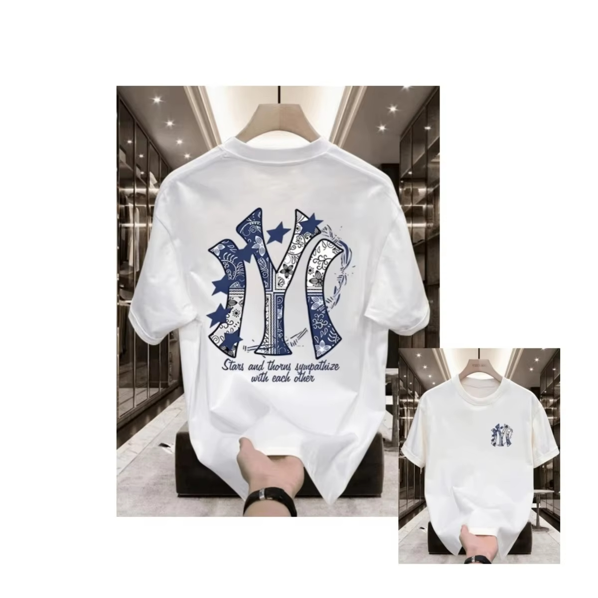 Camiseta Casual com Logo Espor - Street Fashion Brand Logo avaliação e preço