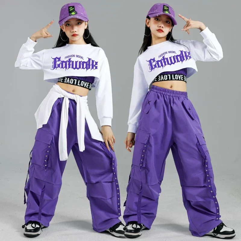 Crianças roupas de dança de ru - Street Fashion Kpop avaliação e preço