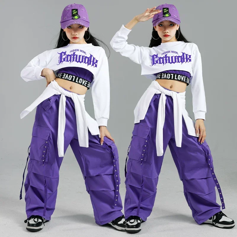 Crianças roupas de dança de ru - Street Fashion Kpop avaliação e preço