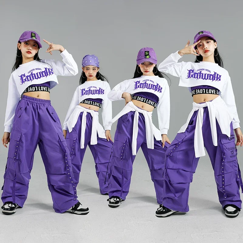 Crianças roupas de dança de ru - Street Fashion Kpop avaliação e preço