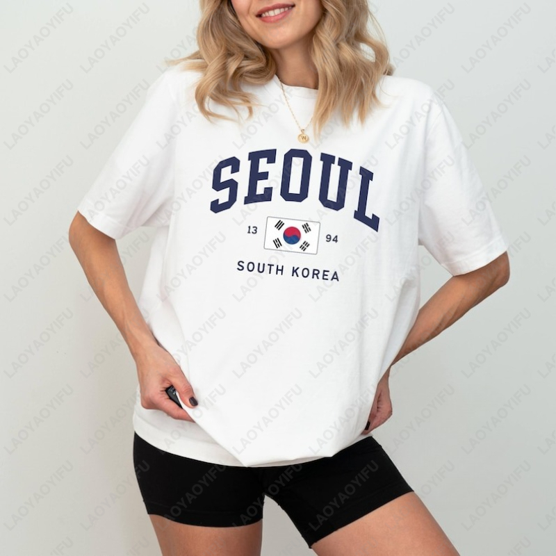 Seul bandeira sul-coreana unis - Street Fashion Seoul avaliação e preço
