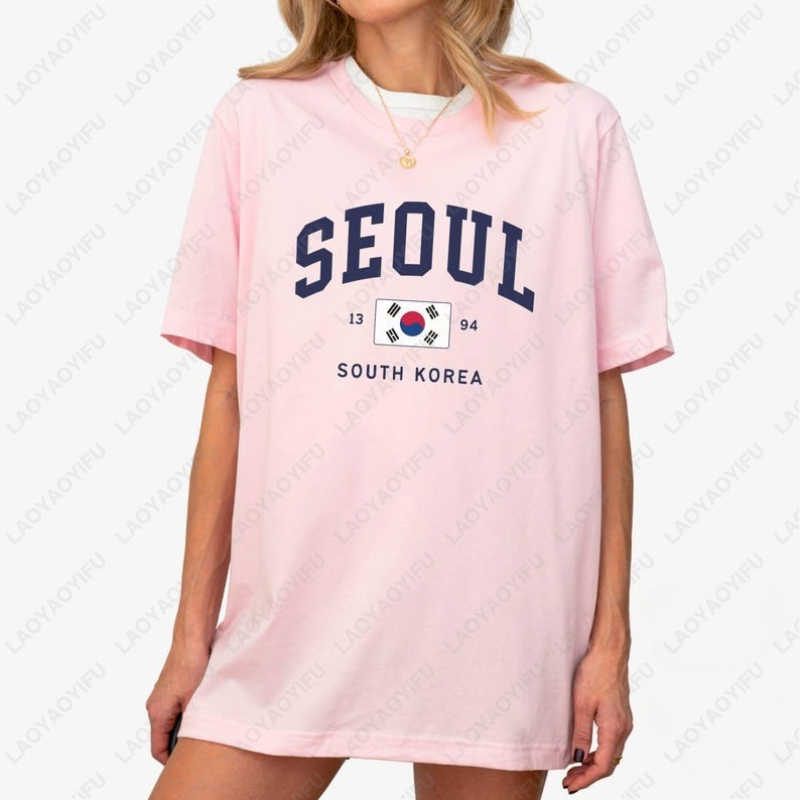 Seul bandeira sul-coreana unis - Street Fashion Seoul avaliação e preço