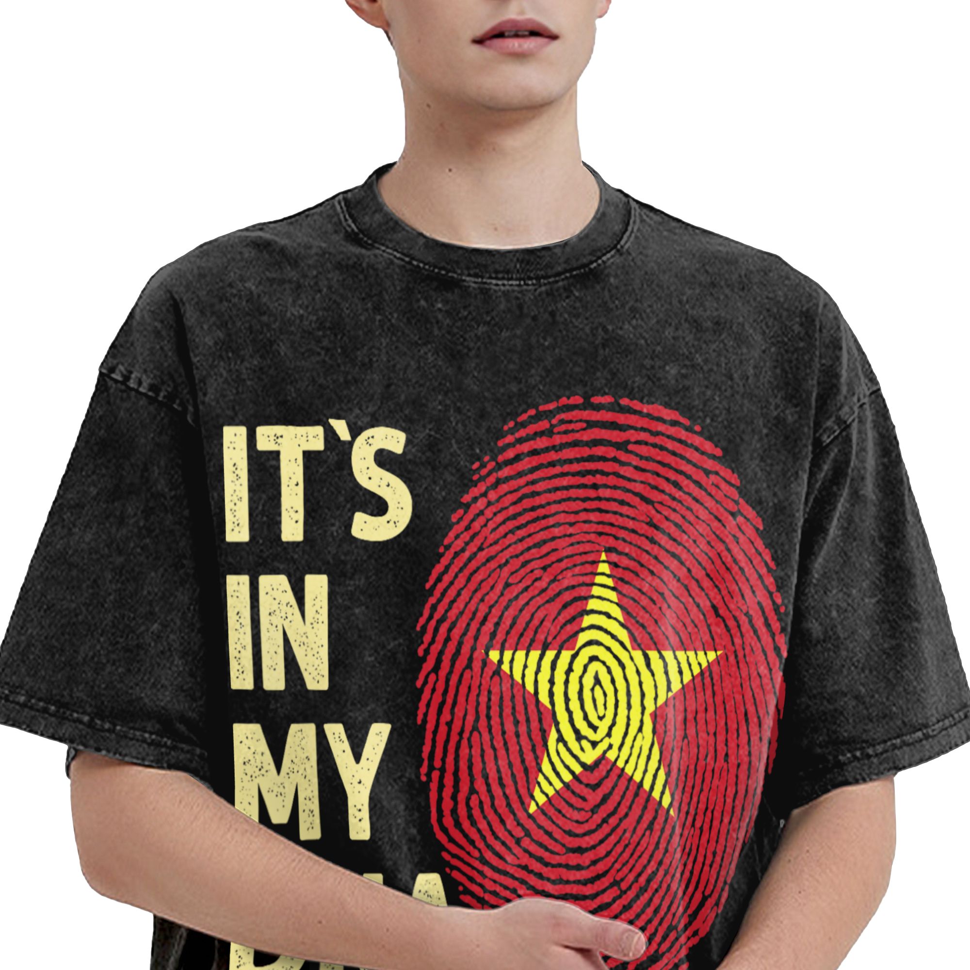 Camisetas com a Bandeira do Vi - Street Fashion Vietnam avaliação e preço