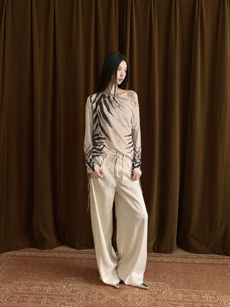 Cheerart zebra fora do ombro d - Street Fashion Fall 2025 avaliação e preço