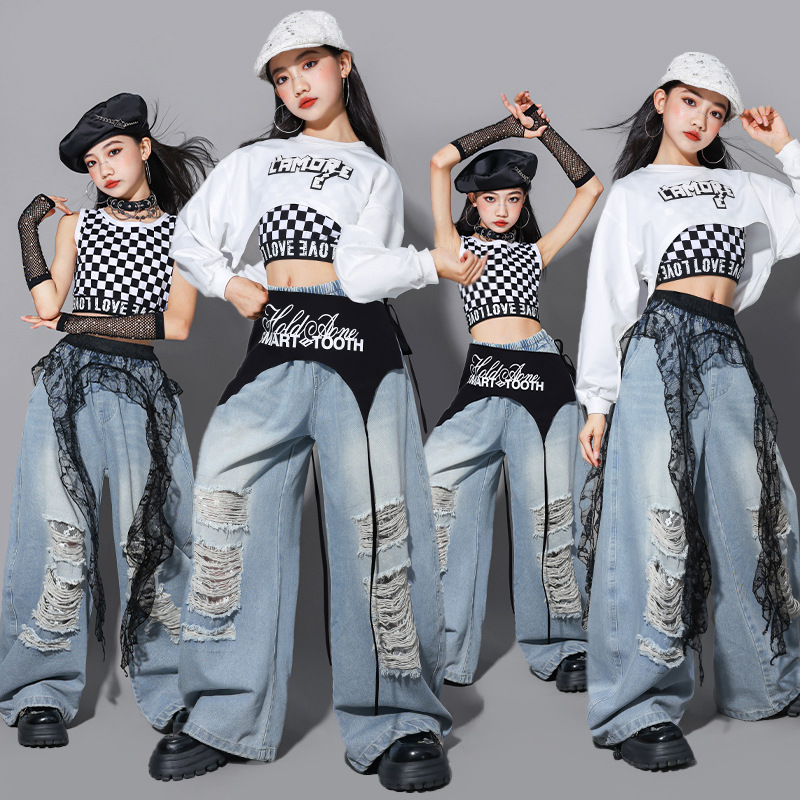 Moda Hip Hop para Meninas, Top - Street Fashion Kpop avaliação e preço