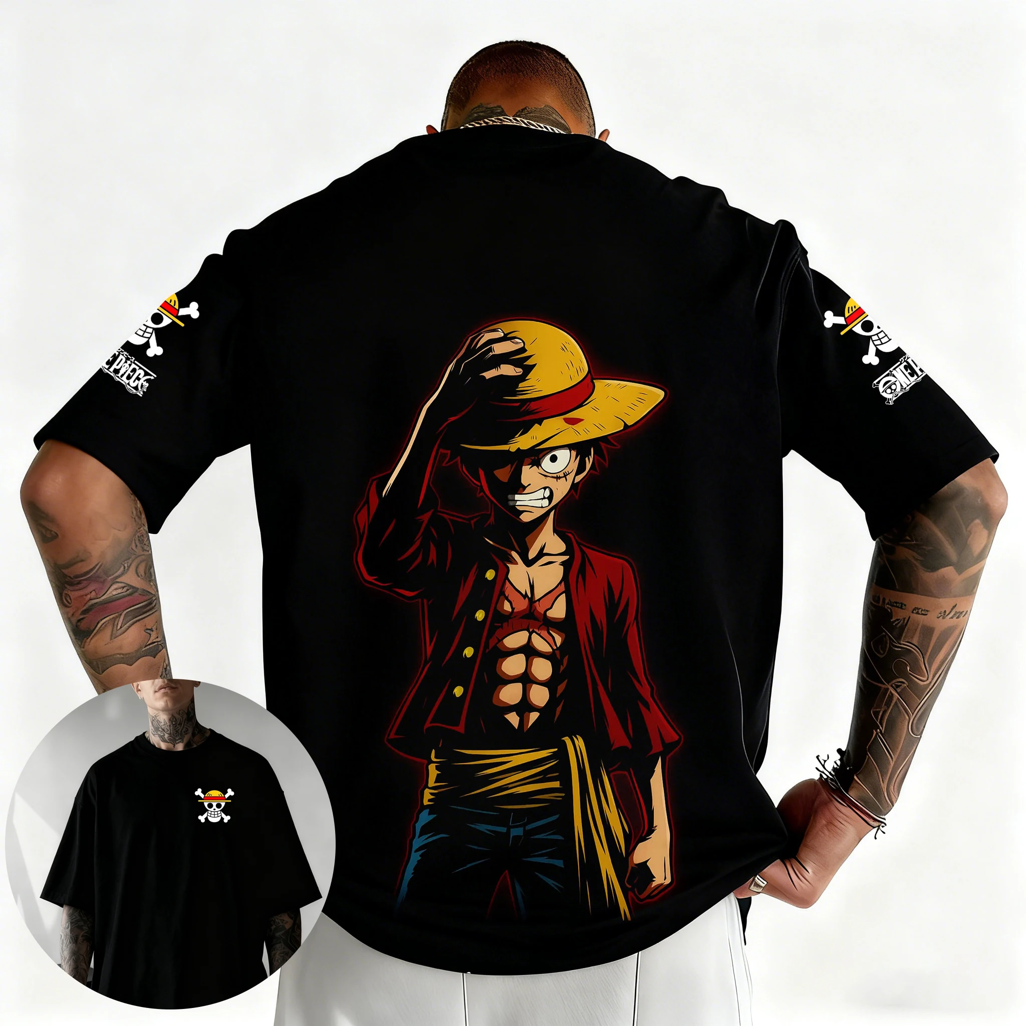 Camiseta Masculina Oversized d - Street Fashion Hats avaliação e preço