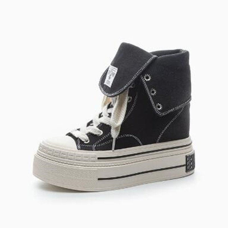 Tênis Plataforma Anabela Femin - Street Fashion Denim avaliação e preço