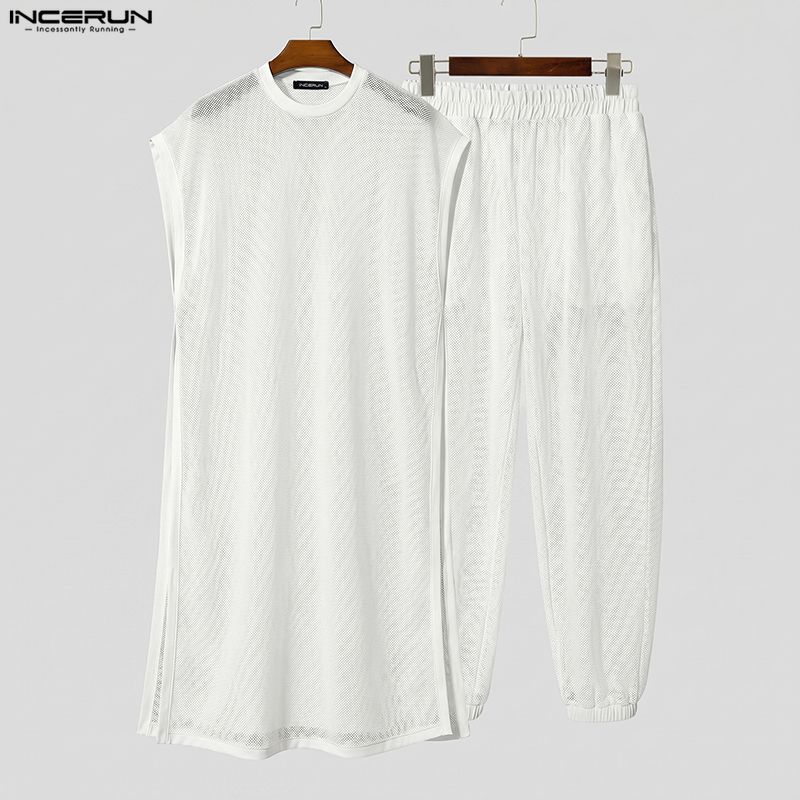 Conjuntos Masculinos INCERUN:  - Fashion Streetwear avaliação e preço