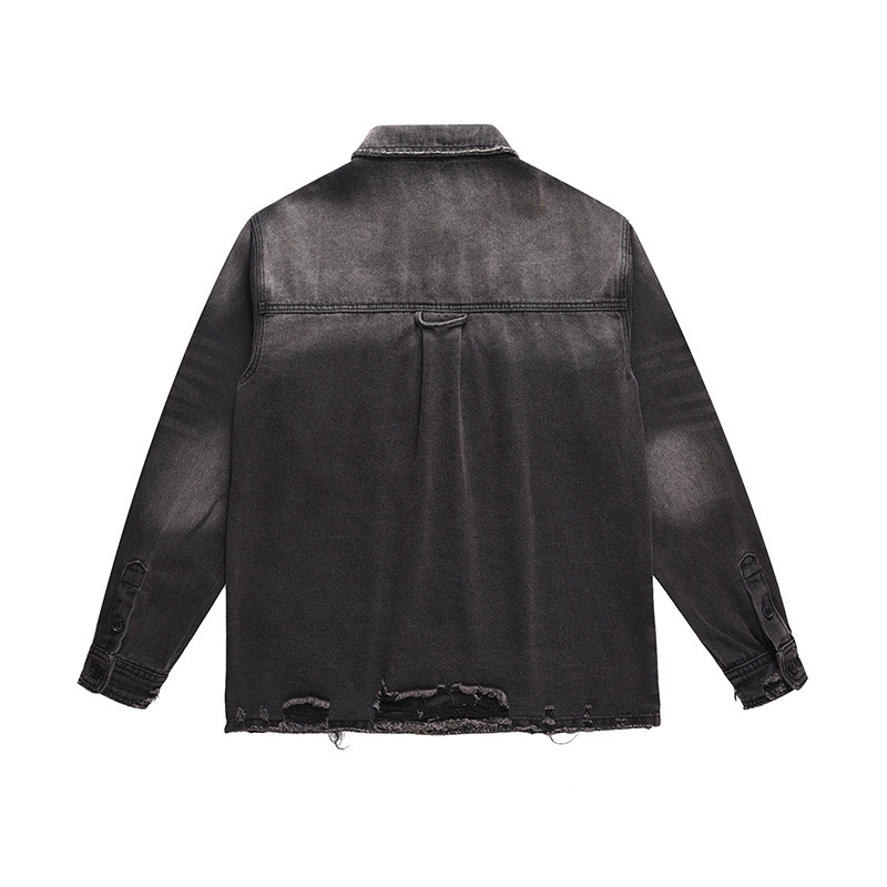 Jaqueta Jeans Masculina Rasgad - Street Fashion Denim avaliação e preço