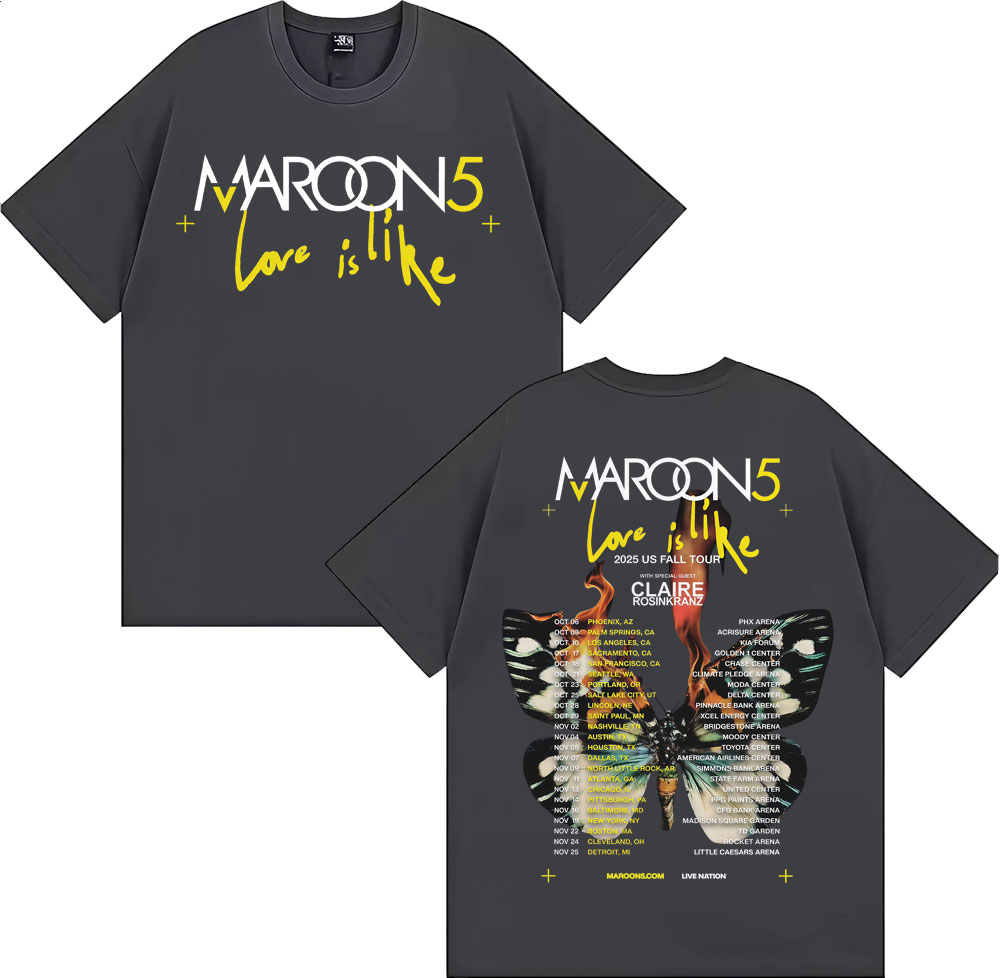 Band marrom 5 amor é como eua  - Street Fashion Fall 2025 avaliação e preço