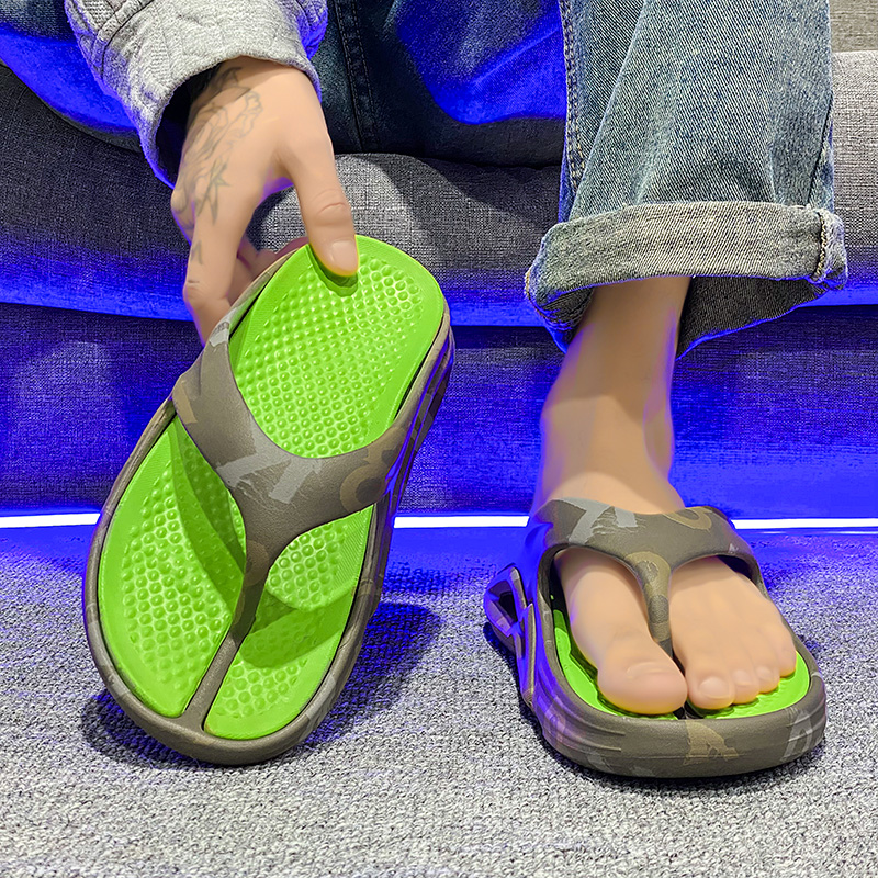 2025 novo macio eva chinelos m - Street Fashion Style Male avaliação e preço