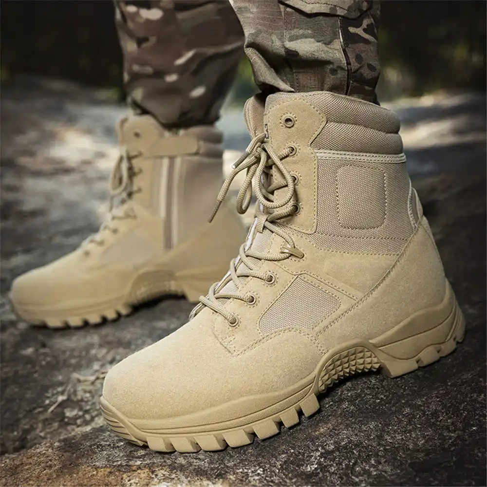 Botas de caminhada de couro ge - Street Fashion Vietnam avaliação e preço