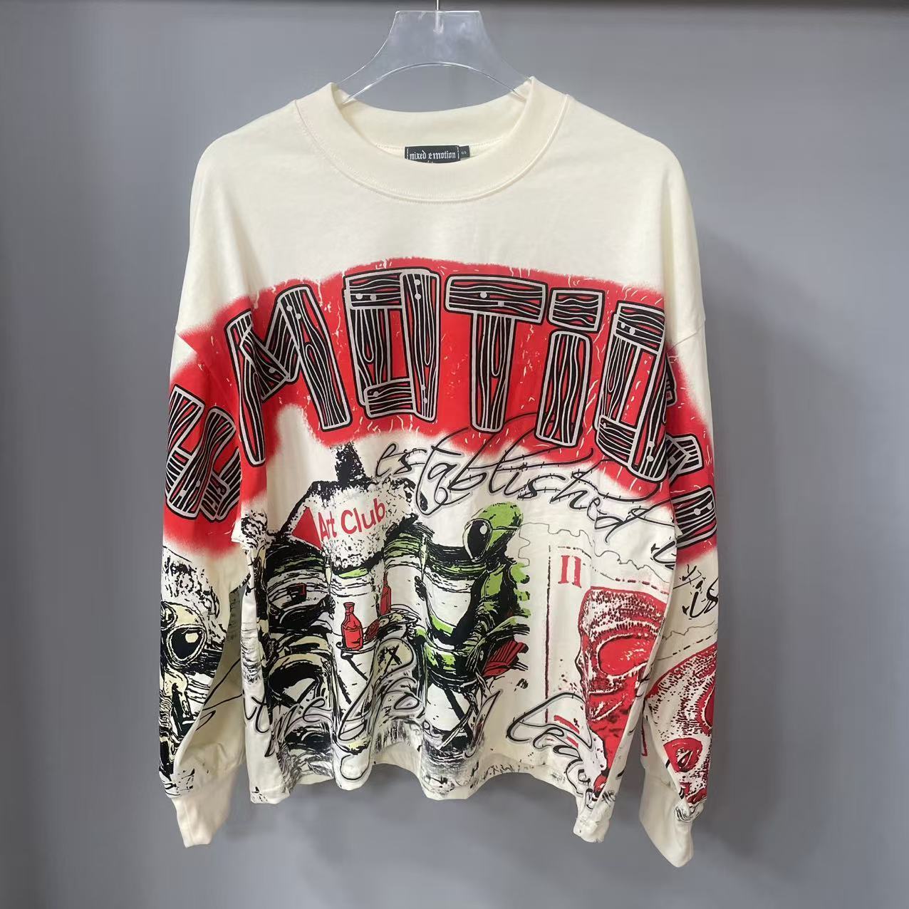 Camiseta de Manga Longa MIXED- - Fashion Streetwear avaliação e preço