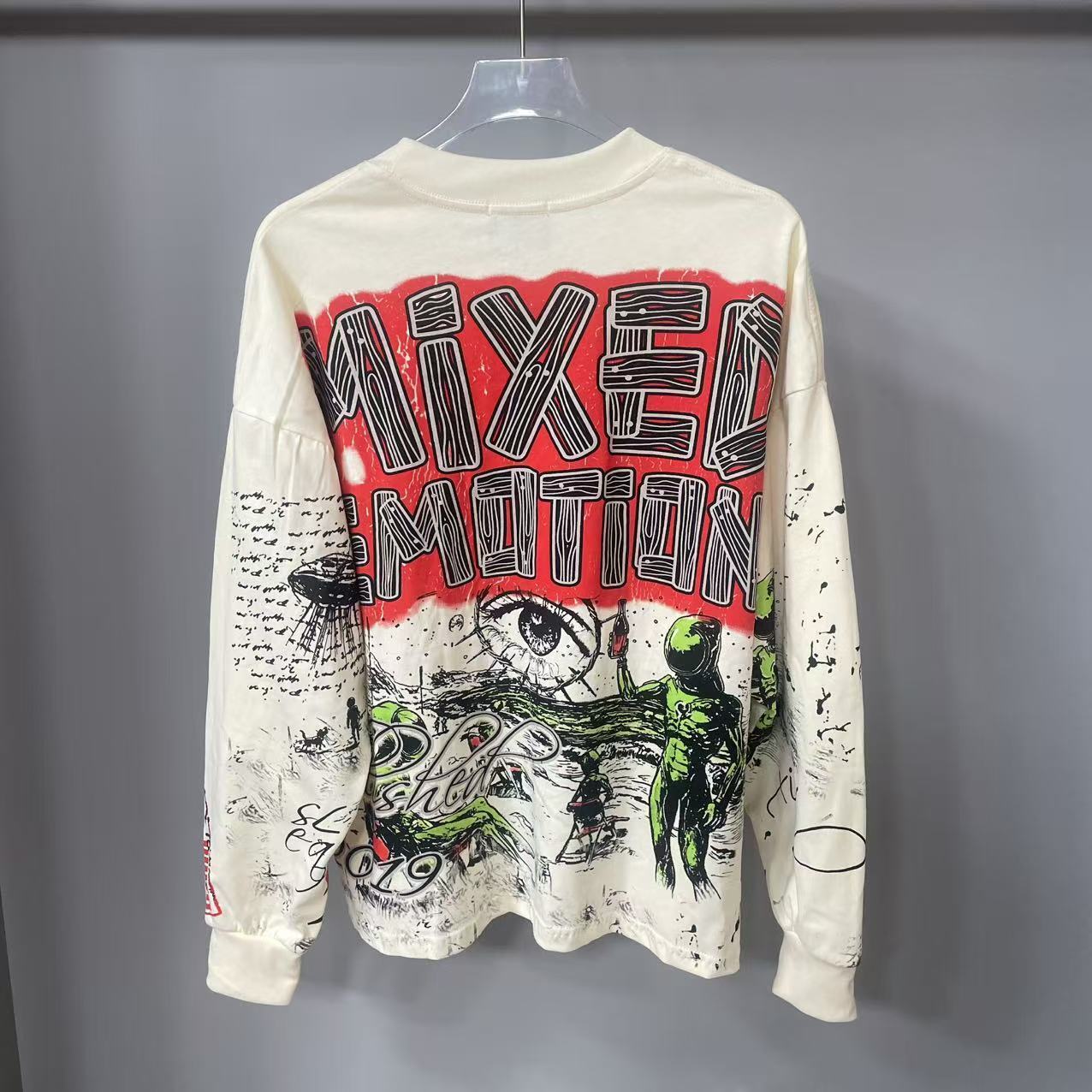 Camiseta de Manga Longa MIXED- - Fashion Streetwear avaliação e preço