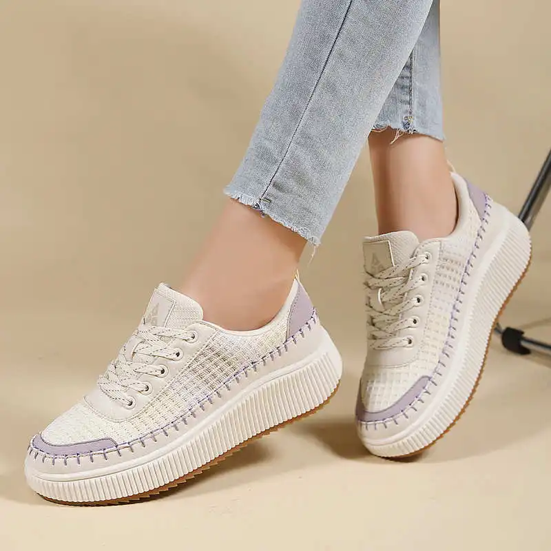 Sapatos marrons mulher apartam - Street Fashion Vietnam avaliação e preço