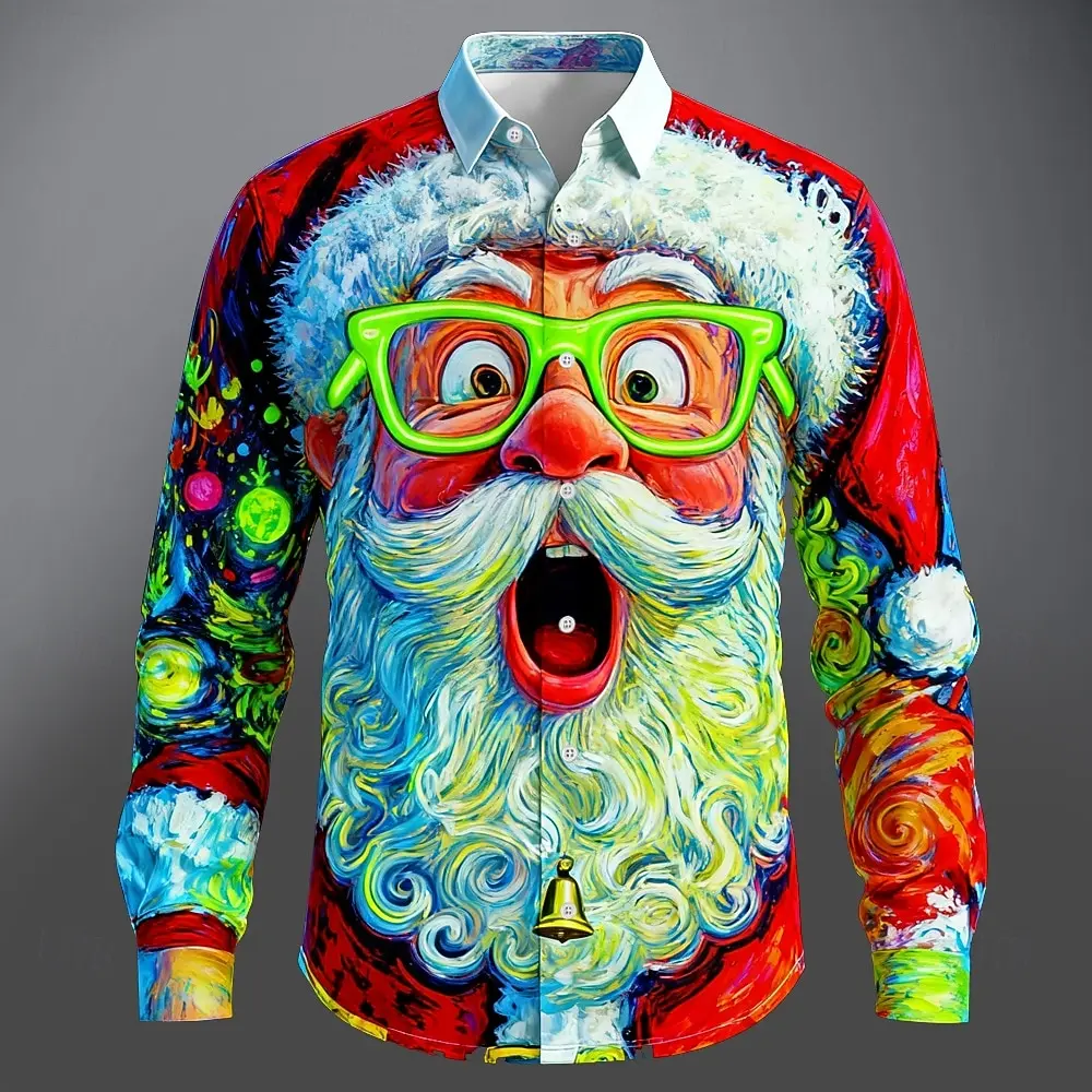Natal masculino 3d gráfico man - Street Fashion Fall 2025 avaliação e preço
