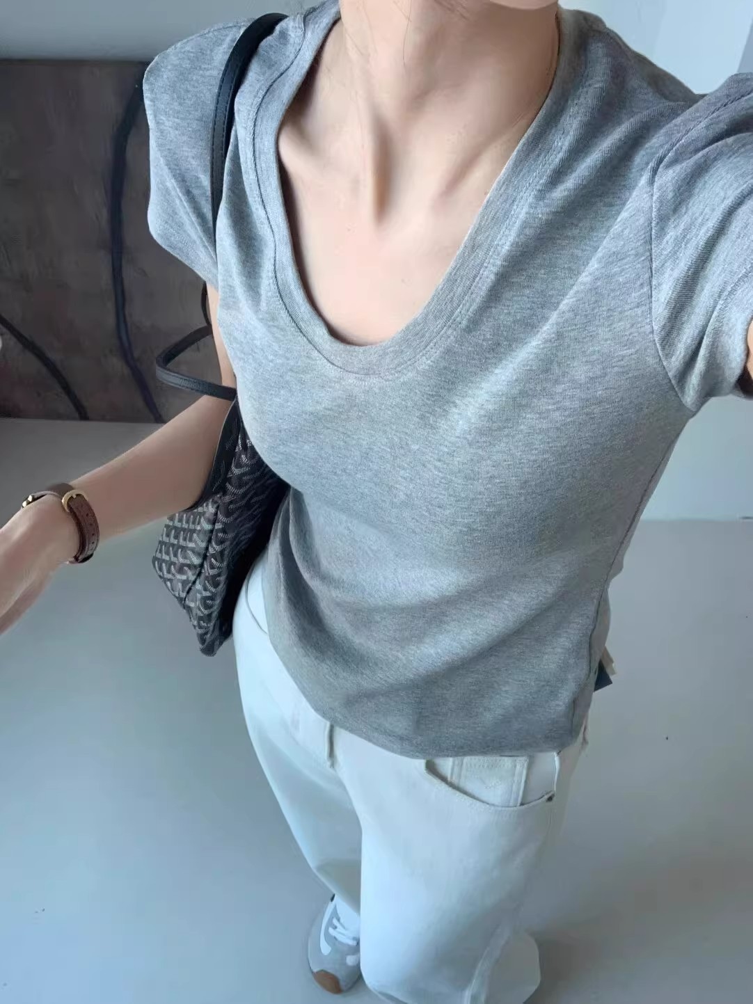 Camiseta Feminina de Manga Cur - Fashion Streetwear avaliação e preço