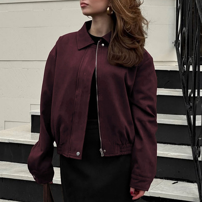Outono inverno 2025 vinho verm - Street Fashion Fall 2025 avaliação e preço
