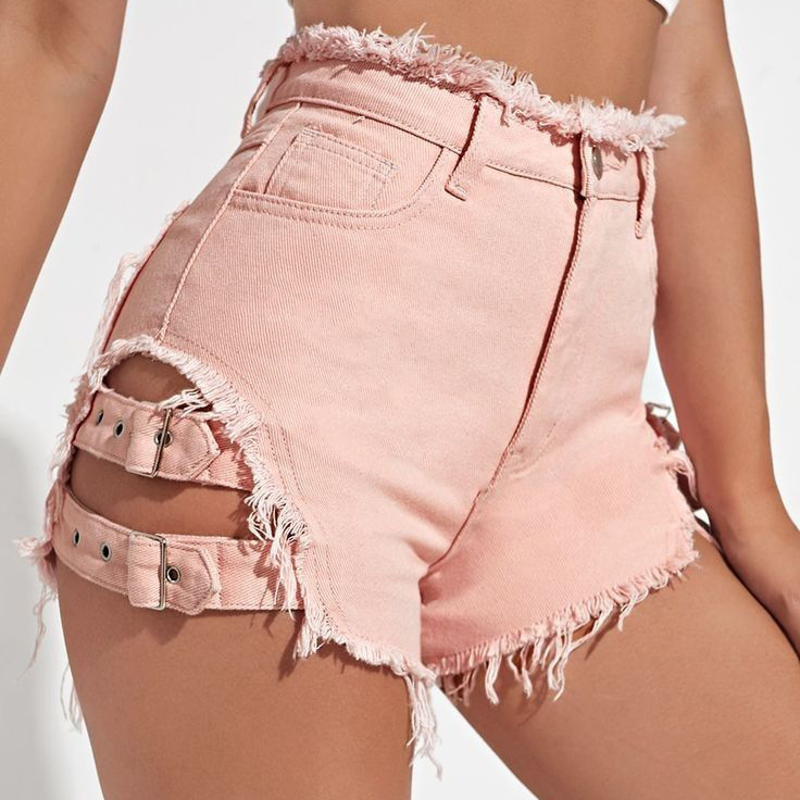Shorts Jeans Feminino Cintura  - Street Fashion Denim avaliação e preço