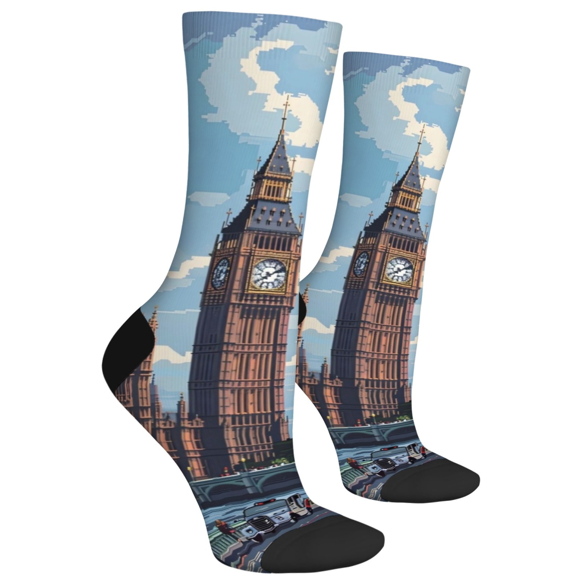 Meias masculinas estilo quadri - Street Fashion In London avaliação e preço