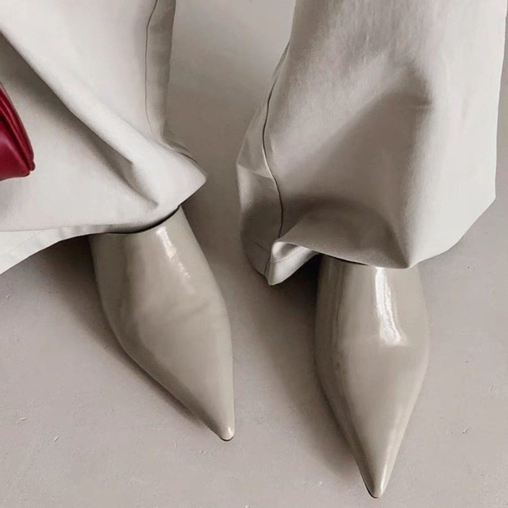 Mules de Luxo Femininas de Des - Street Fashion Luxury avaliação e preço