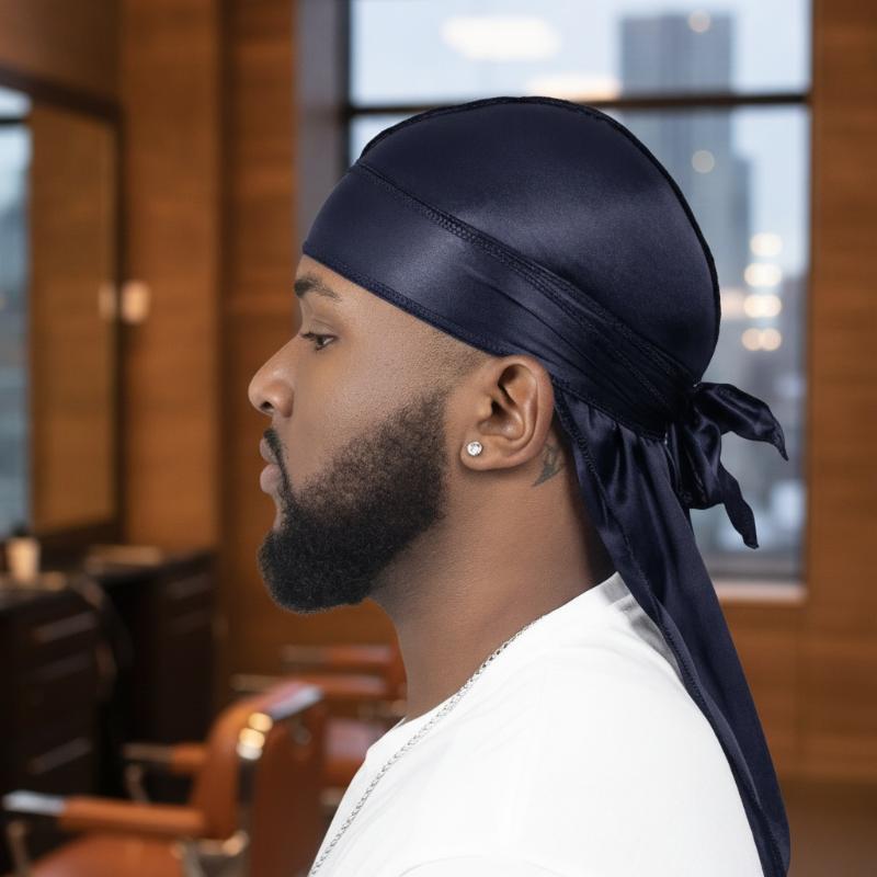 Durag Unissex de Seda com Caud - Street Fashion Hats avaliação e preço