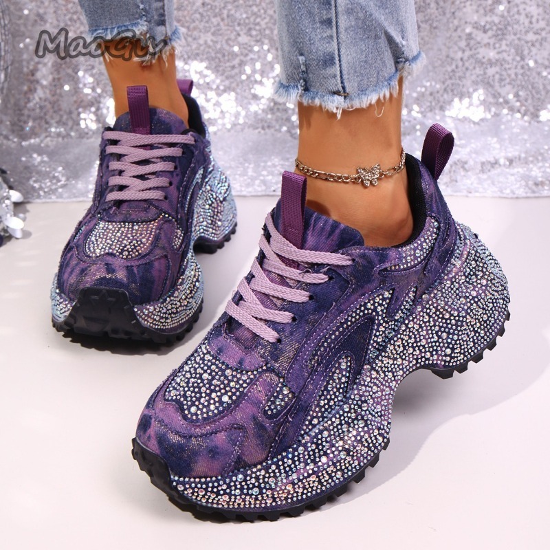 Moda strass feminino chunky tê - Street Fashion Ladies avaliação e preço