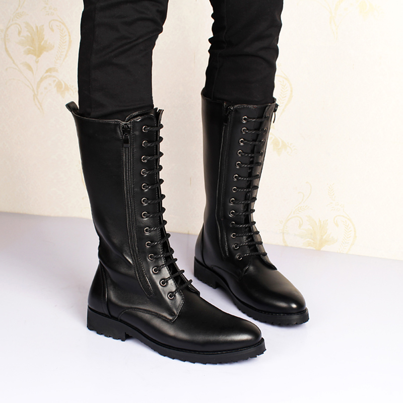 Botas masculinas de luxo, moda - Street Fashion Luxury avaliação e preço