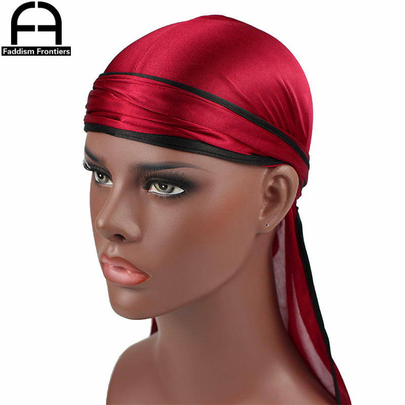 Satin Durags for Men, Biker He - Street Fashion Hats avaliação e preço