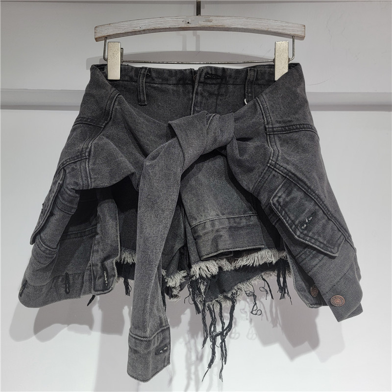 Shorts Jeans Feminino Vintage  - Street Fashion Denim avaliação e preço