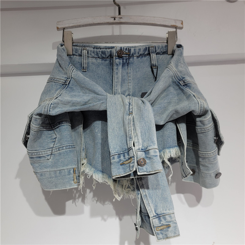 Shorts Jeans Feminino Vintage  - Street Fashion Denim avaliação e preço