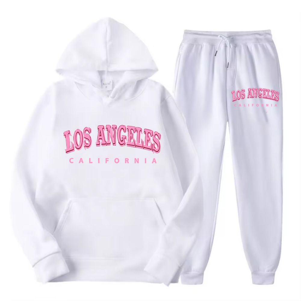 Conjunto de moletom e calça fe - Street Fashion California avaliação e preço