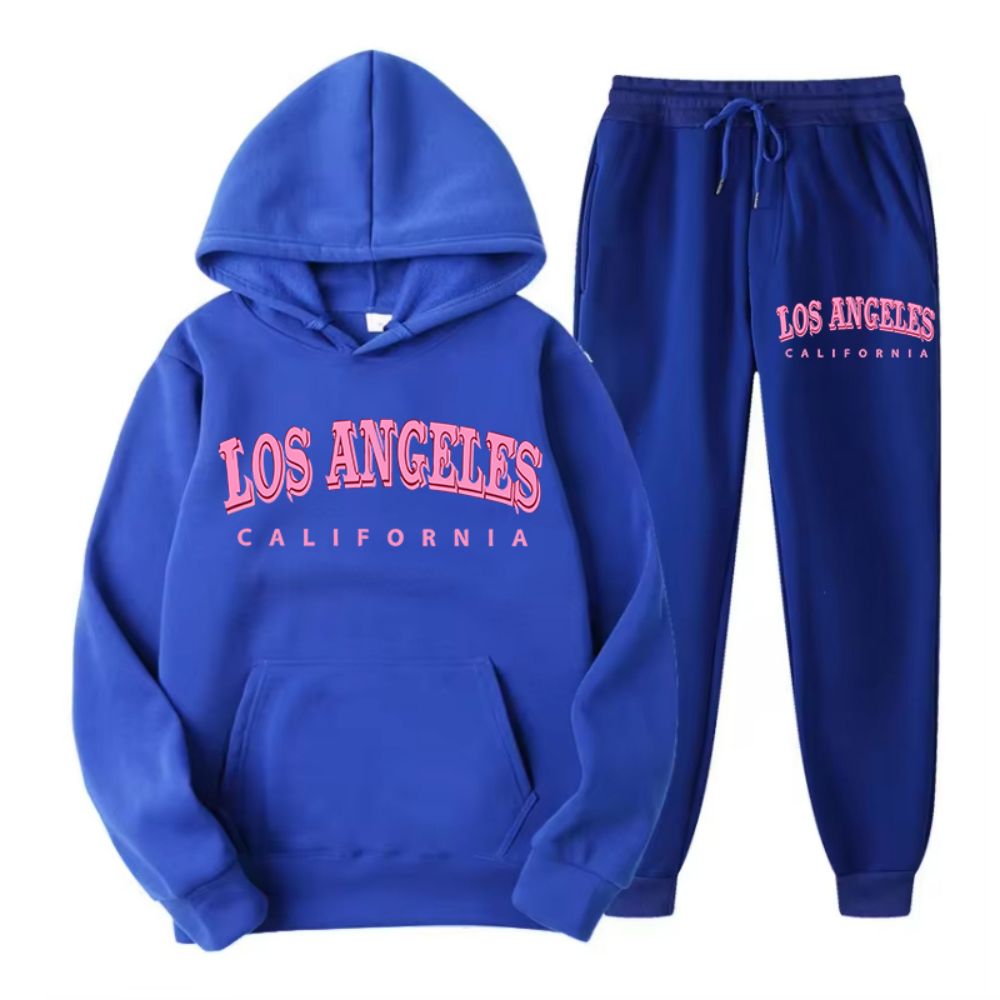 Conjunto de moletom e calça fe - Street Fashion California avaliação e preço