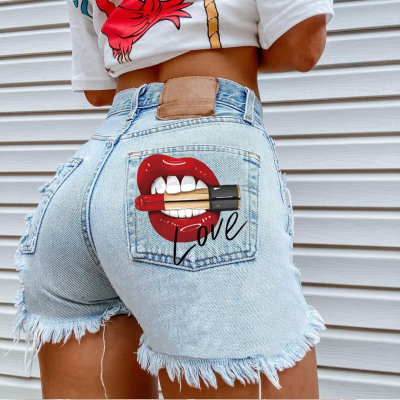 Shorts Jeans Femininos Desfiad - Street Fashion Denim avaliação e preço